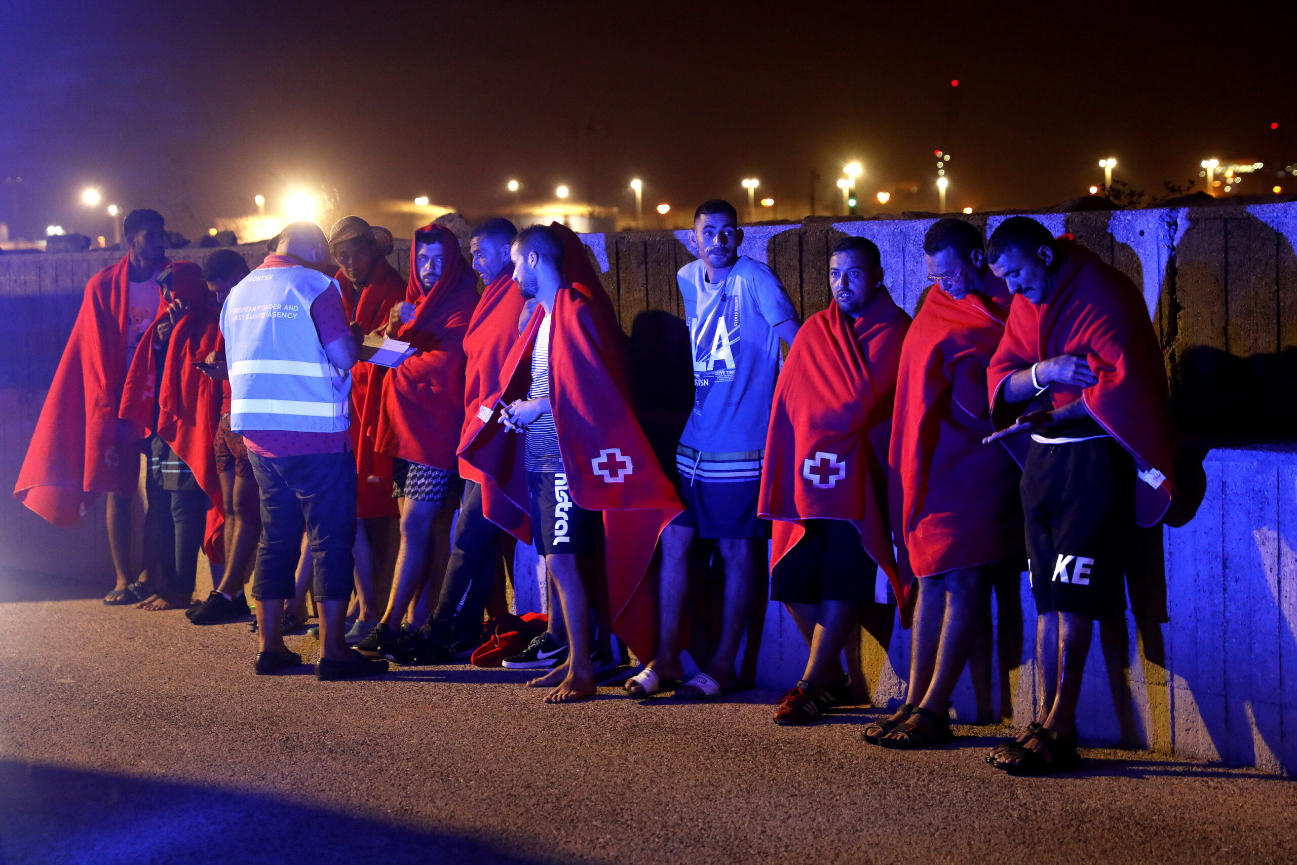 Des immigrés secourus ce dimanche par Salvamento Mar