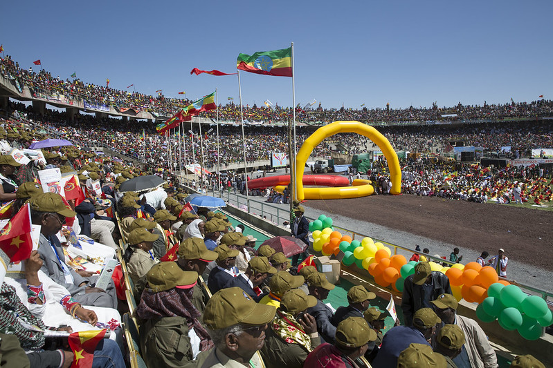Mekelle, février 2015 lors des 40 ans du TPLF.  Au lendemain de la guerre, c'est une réalité différente.  (Avec l'aimable autorisation de Paul Kagame sur Flickr)