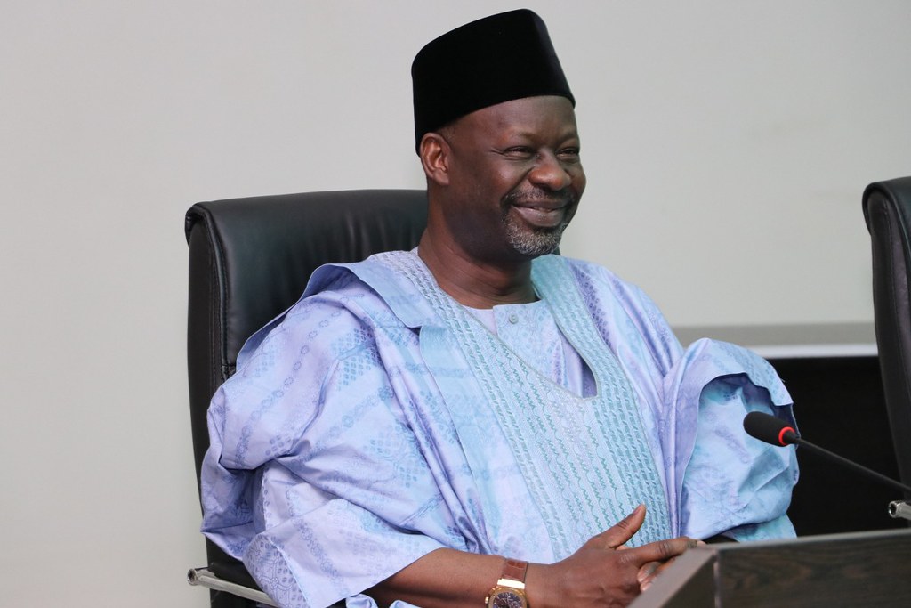 Ancien gouverneur de l'État de Gombe, Ibrahim Hassan Dankwambo.  Il a fait un effort solide pour arrêter la spirale de la violence des gangs dans l'État.  (Avec l'aimable autorisation de Sériake Dickson).