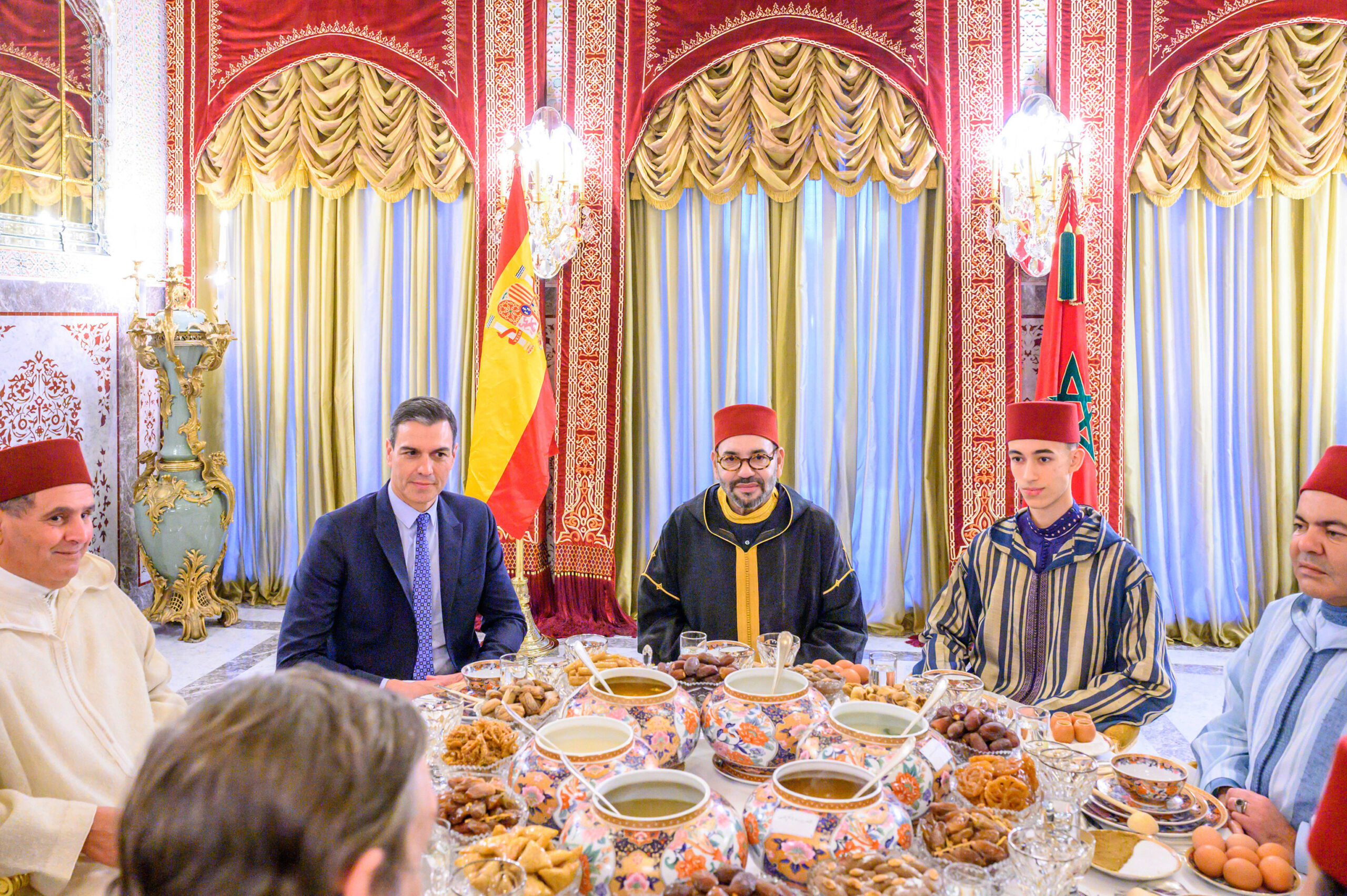 Mohamed VI et Pedro S.