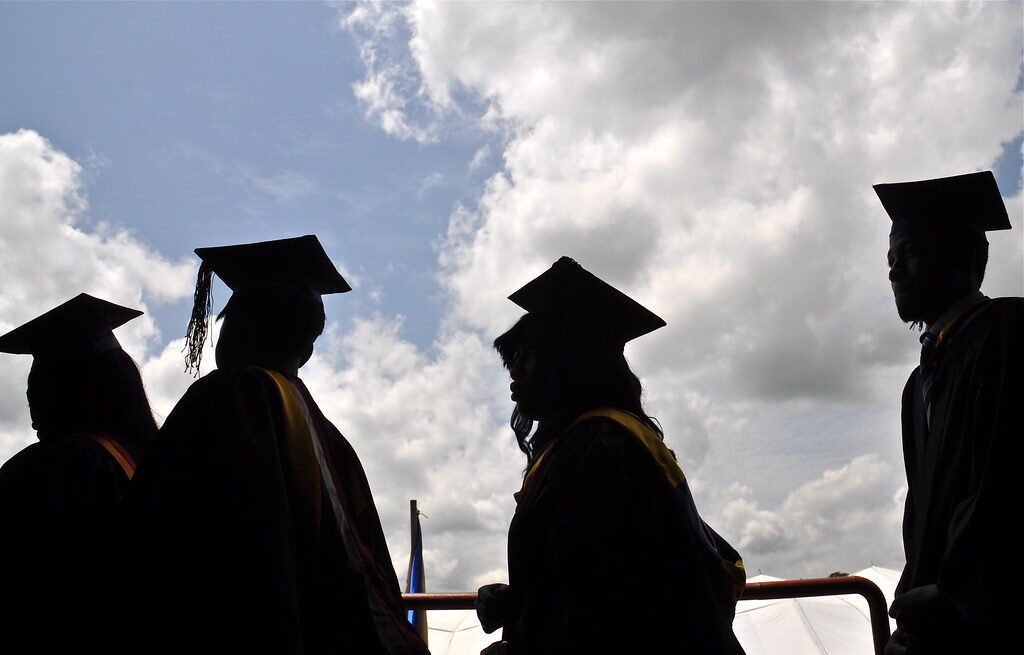 Diplômés universitaires au Nigeria.  Crédit : Rajmund Dabrowski/ANN.