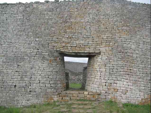 Travail de la pierre, ruines du Grand Zimbabwe