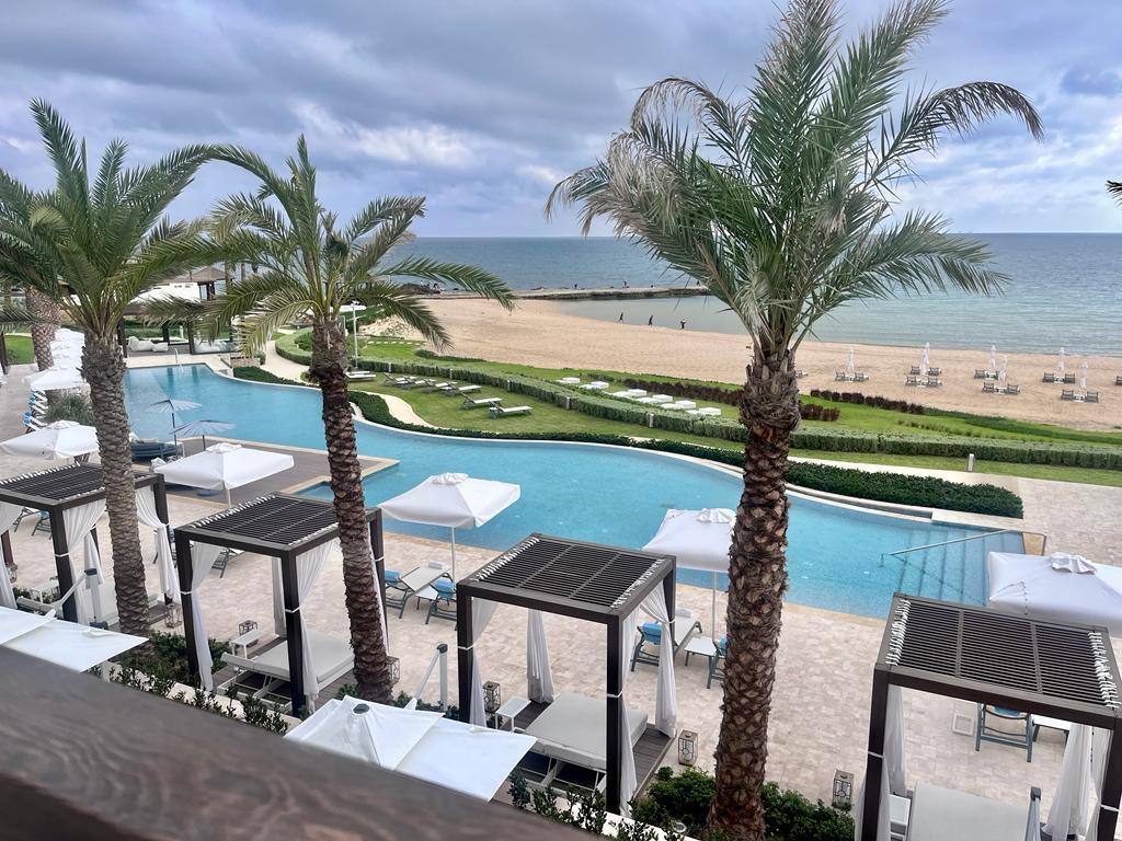 Vues sur la plage depuis le St. Regis La Bah