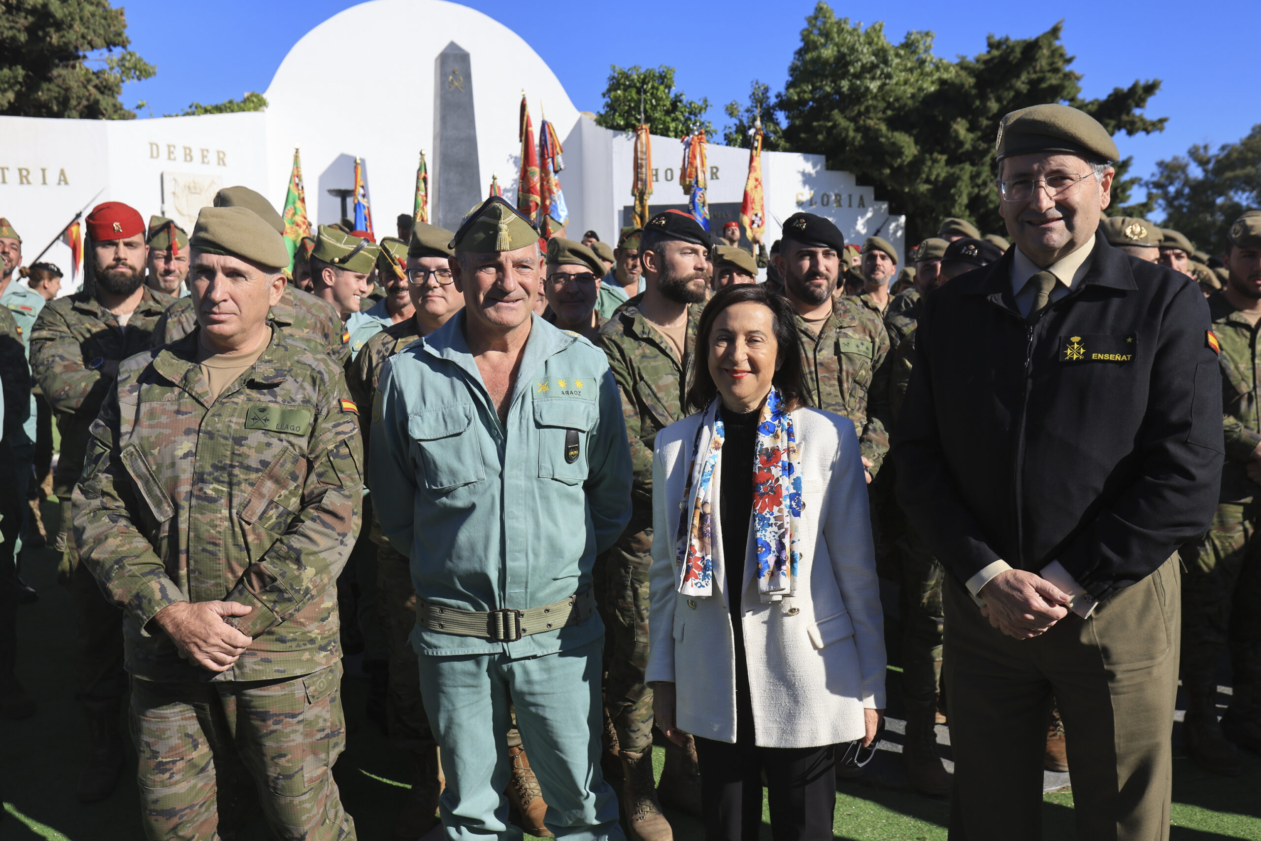 La ministre en visite à Ceuta