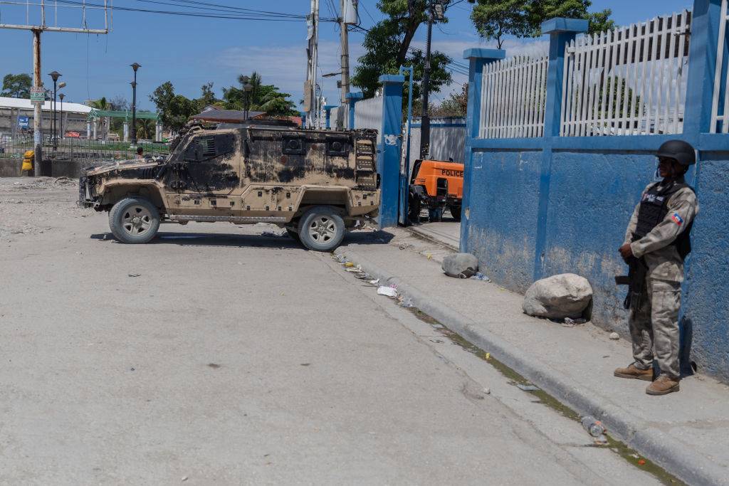 Demonstration Demanding The Resignation Of Haitian Prime Minister Ariel Henry