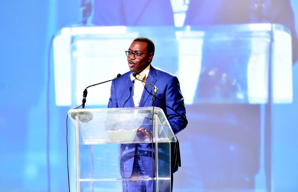 Président du Groupe de la Banque africaine de développement (BAD), Dr Akinwuni Adesina.  Crédit : GCIS.