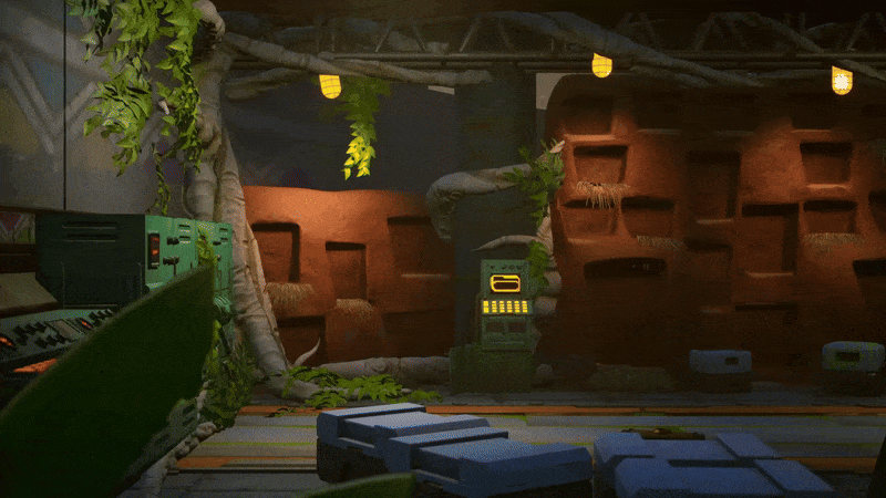 Un gif d'une partie du jeu  u2018reloot  u2019 où les joueurs vont passer en missions pour reprendre 70 artefacts volés qui existent dans la vraie vie.