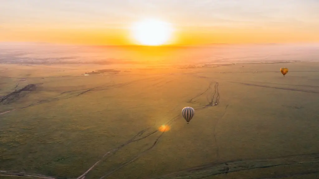 Vivez un safari en montgolfière au cœur du Serengeti