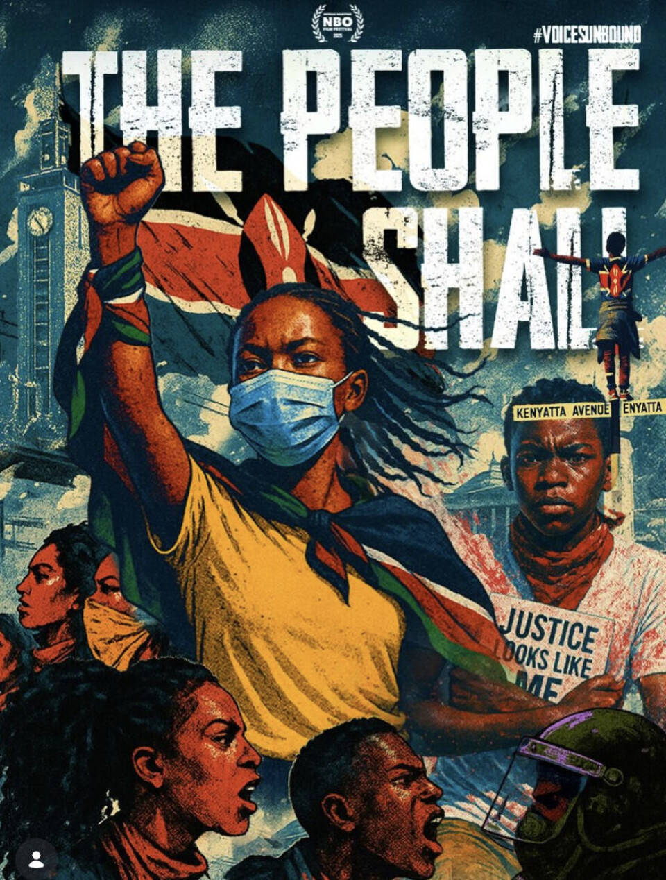Affiche promotionnelle pour The People Shall.