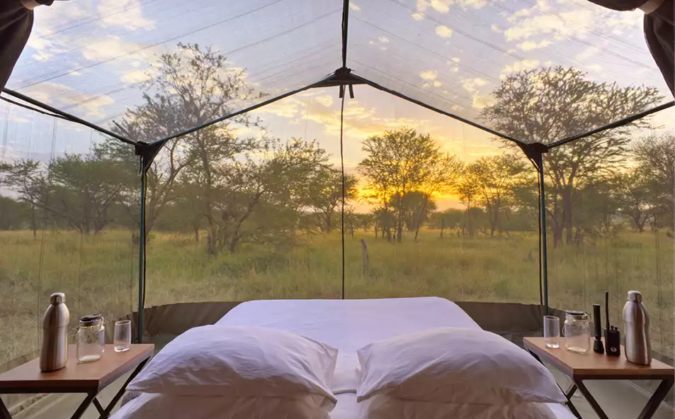 Tentes d'observation des étoiles Olakira Camp