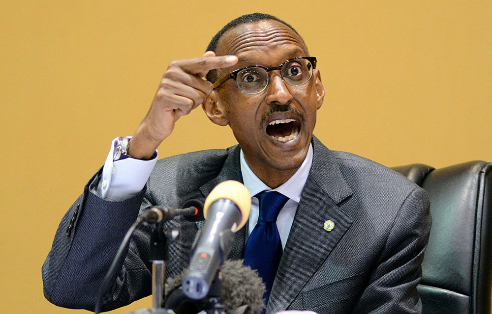 Rwanda President Paul Kagame.
