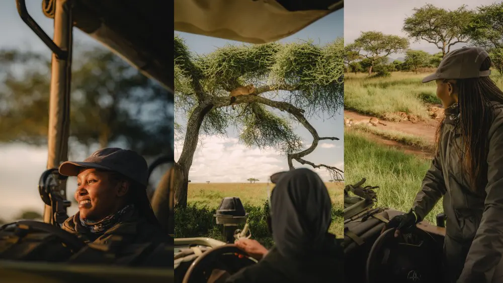 Magdalena Qwaray, Camp Dunia, Parc National du Serengeti, Tanzanie.