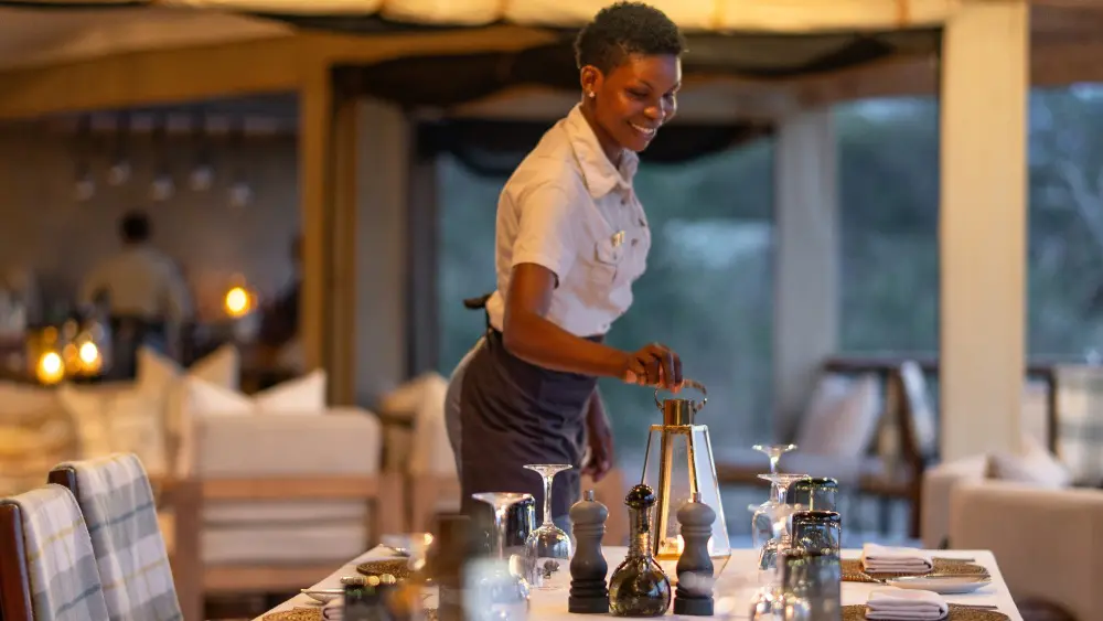 Rose Zita, Camp Dunia, Parc National du Serengeti, Tanzanie.