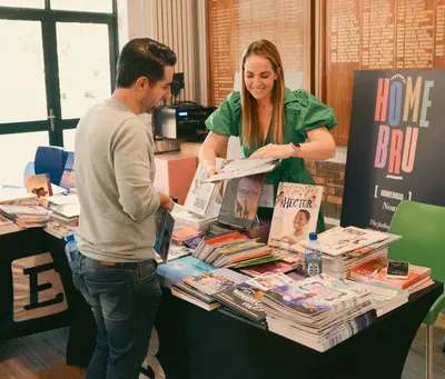 Viral status: Bookstores dedicate entire shelves to books “As Seen on TikTok” and “TikTok sensation”. Photo: Kingsmead Book Fair