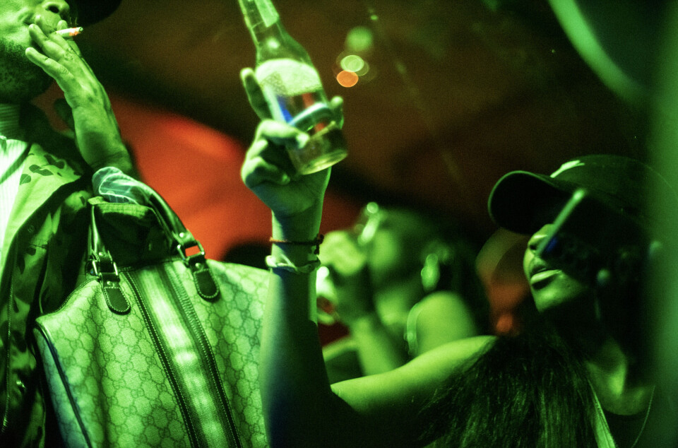 Une image de fêtards lors d’une soirée à Johannesburg.