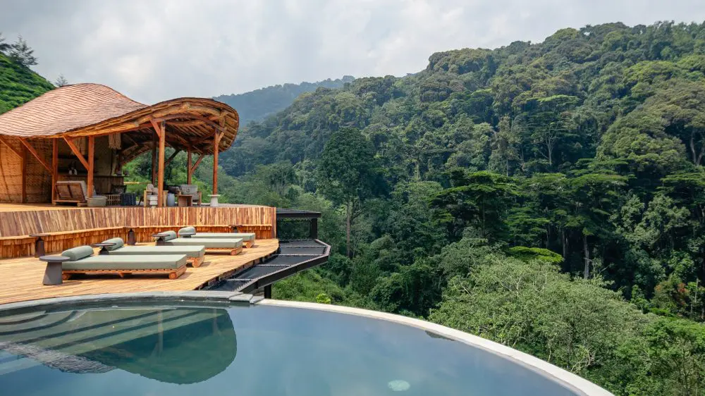 La piscine, Erebero Hills, Ouganda