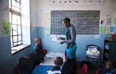 Making it through the school system if children are hungry. They cannot learn because it affects their cerebral development