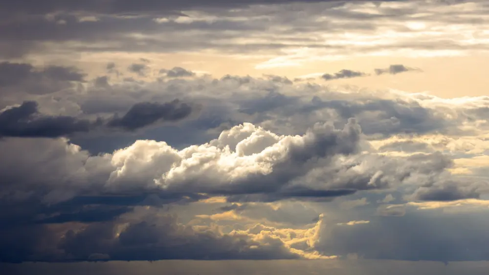 Météo changeante, parc national du Serengeti, Tanzanie.