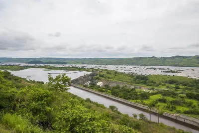 Power: The proposed hydroelectric power stations at the site of the Inga Falls is likely to create the largest power station in the world. Photo: Supplied