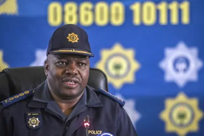 National Police Commissioner Fanie Masemola.